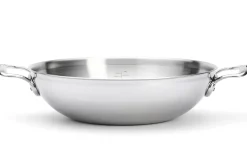 Wok De Buyer Affinity 32cm en acier inoxydable 5 ply