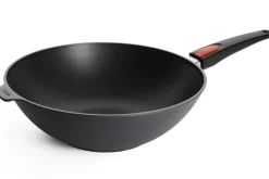 Wok Woll Diamond Lite en fonte d'aluminium manche amovible polymère