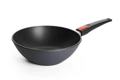 Wok Woll Diamond Lite en fonte d'aluminium manche amovible polymère