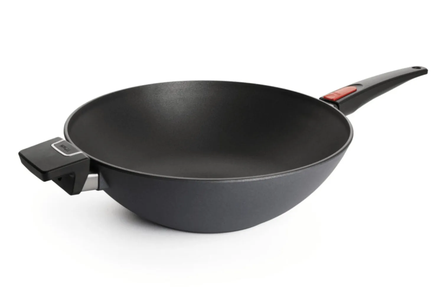 Wok Woll Diamond Lite en fonte d'aluminium manche amovible polymère 34cm